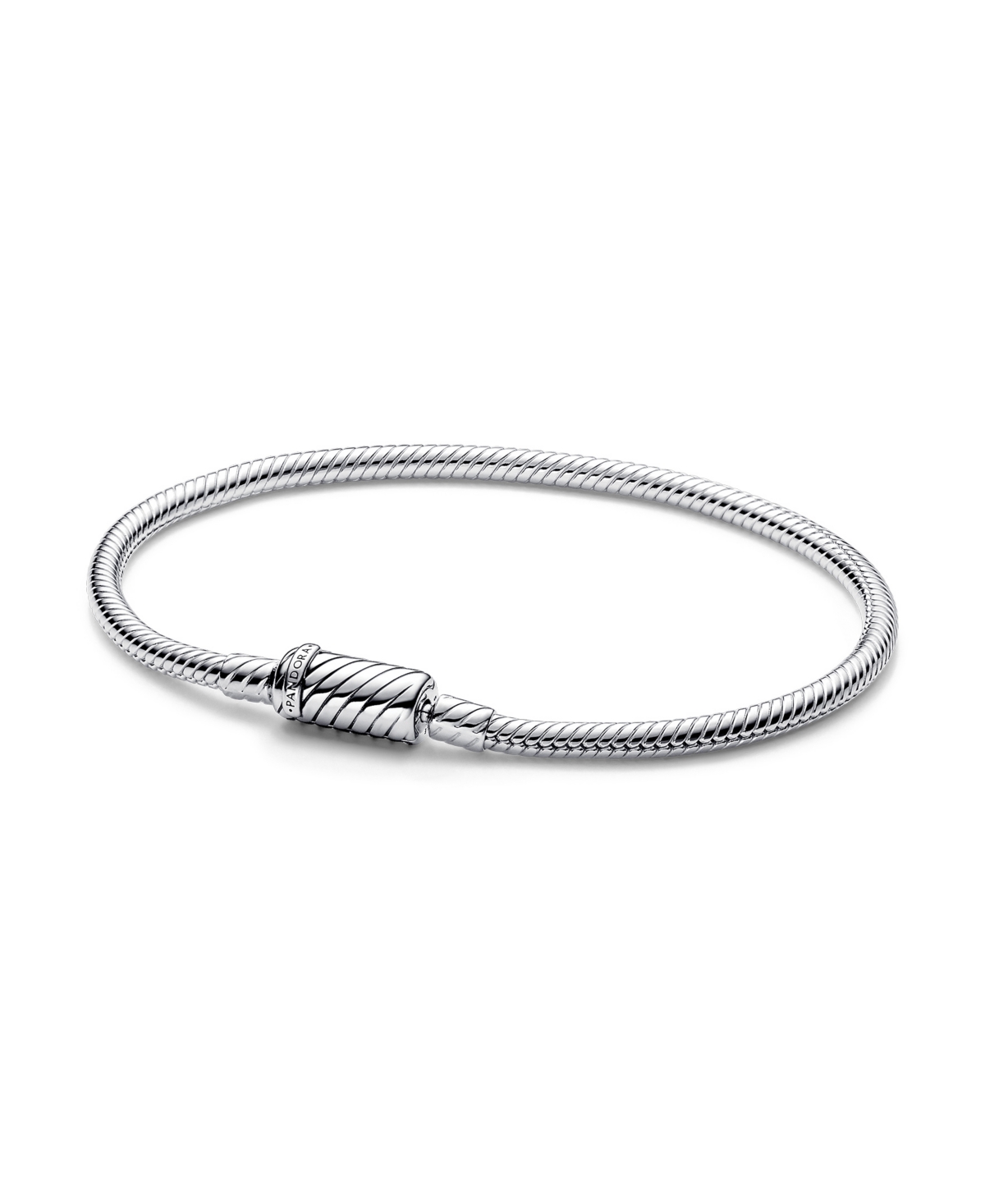Sterling Silver Snake Chain Bracelet - Silver