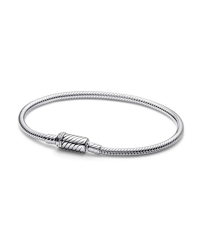 Pandora Sterling Silver Snake Chain Bracelet - Macy's