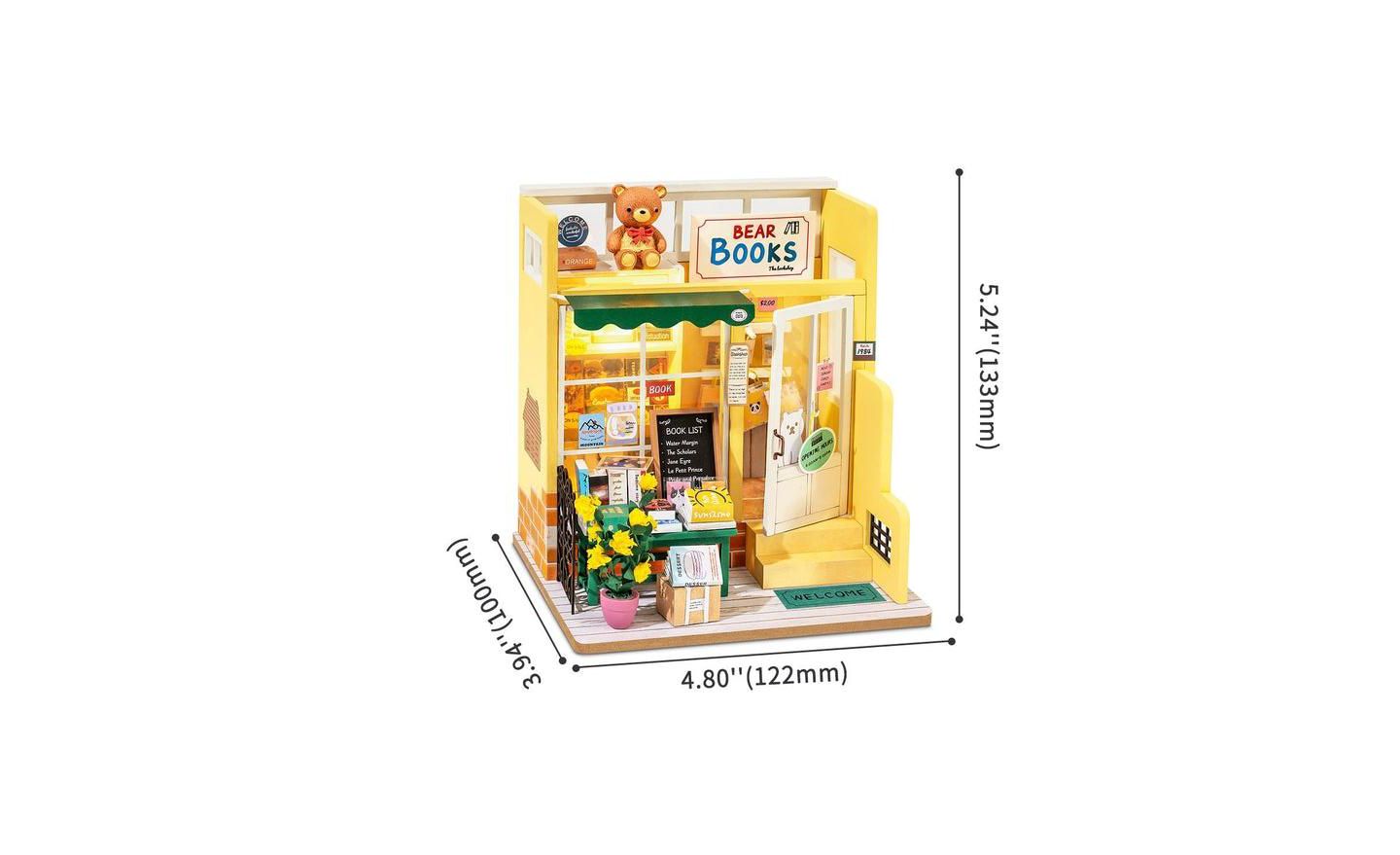 Детские конструкторы Flash Popup Cat House 3D Wooden Model Kit 178-Piece Puzzle, Ages 14 & Up, цвет: Open Miscellaneous — фото 2