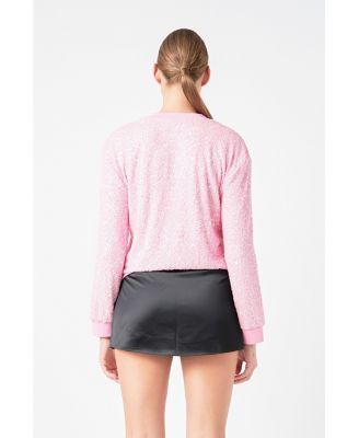 Women's Sequins Sweater