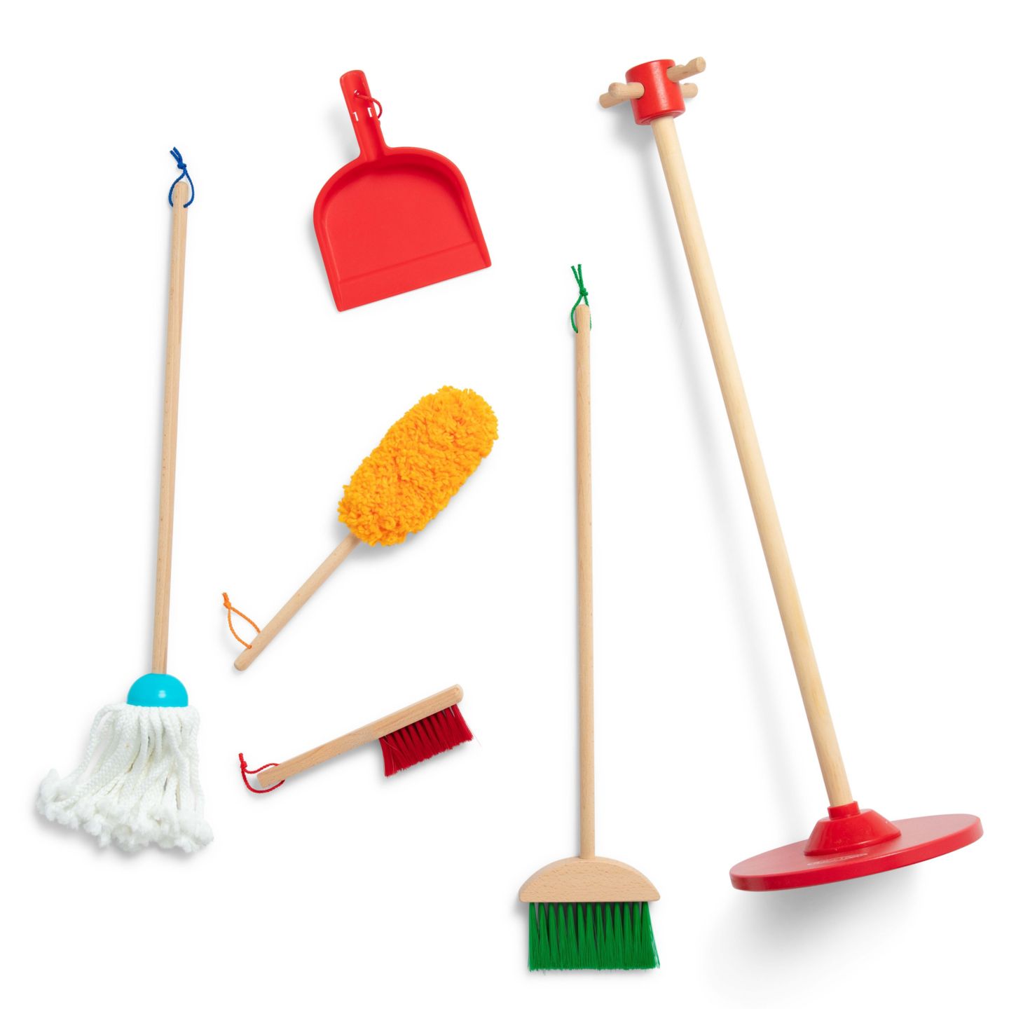 Детские игрушки Melissa and Doug Wooden Cleaning 6-Piece Set, Ages 3+ — фото 2
