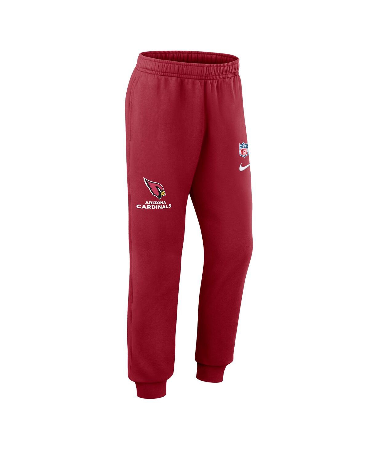 Shop Nike Men's  Cardinal Arizona Cardinals 2023 Sideline Club Jogger Pants