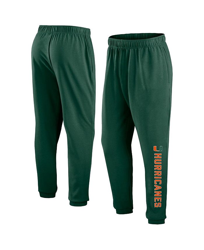 Fanatics Men's Branded Green Miami Hurricanes Chop Block Fleece