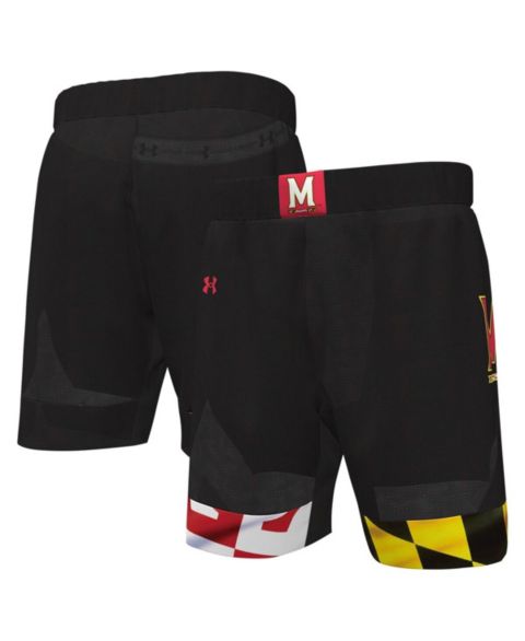 Мужские шорты Under Armour Black Maryland Terrapins Replica Basketball