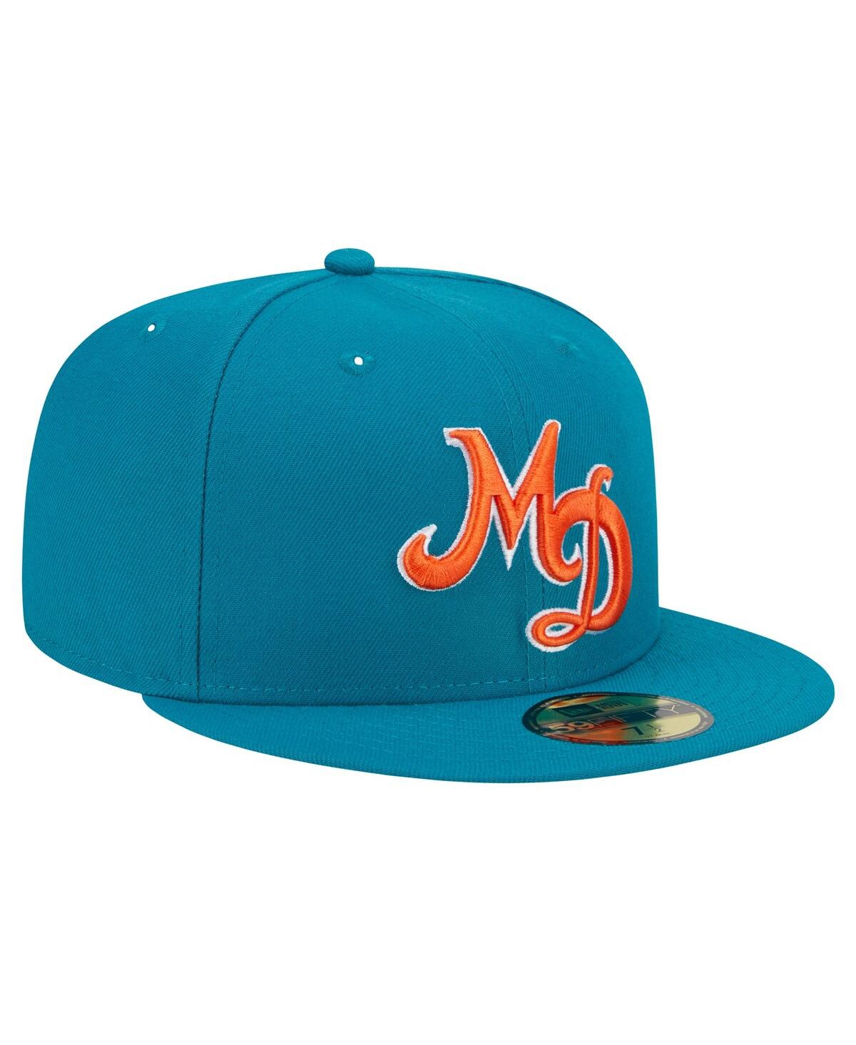 Men's New EraMiami Dolphins City Originals 59FIFTY Fitted Hat - Aqua