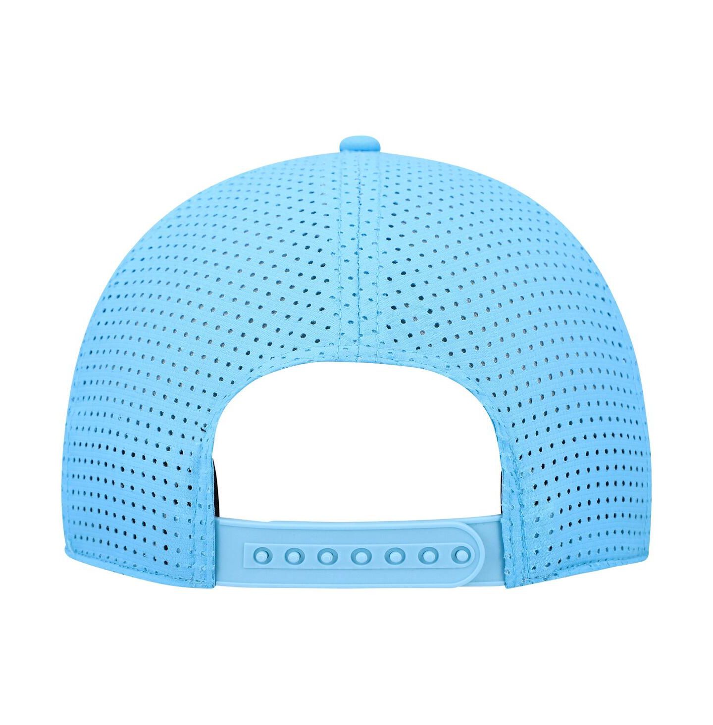 Мужская кепка American Needle Blue Bronco Buxton Pro Adjustable Hat — фото 2