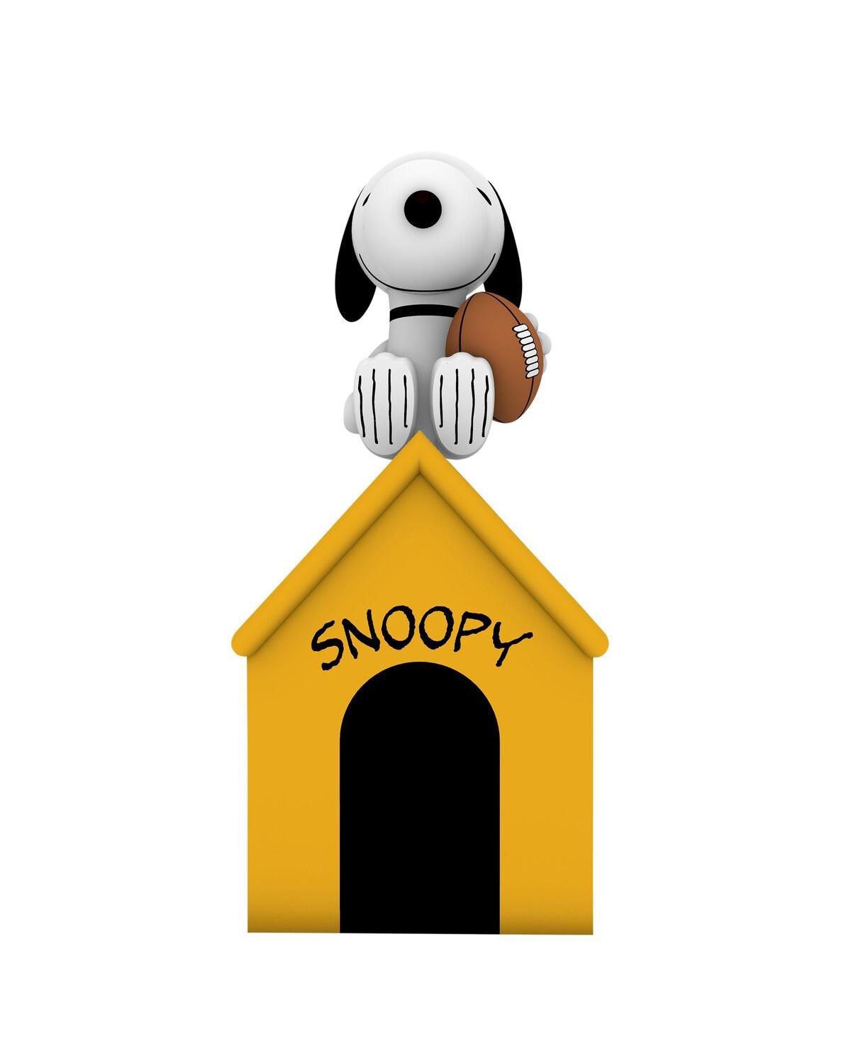Shop Sporticulture Pittsburgh Steelers Inflatable Snoopy Doghouse In Yellow