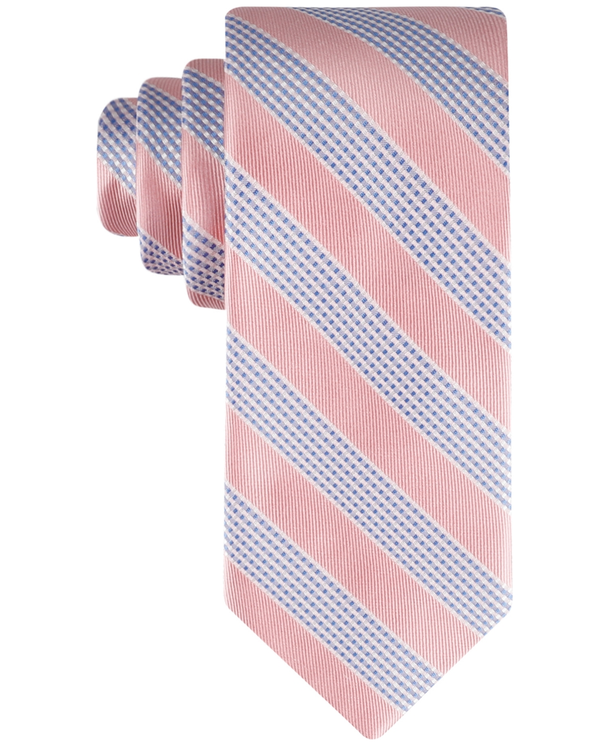 Tommy Hilfiger Men's Terrance Stripe Tie In Pink