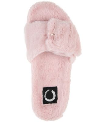 Women's Shadow Faux Fur Slide Slipper