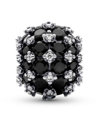 Sterling Silver with Crystal Charm