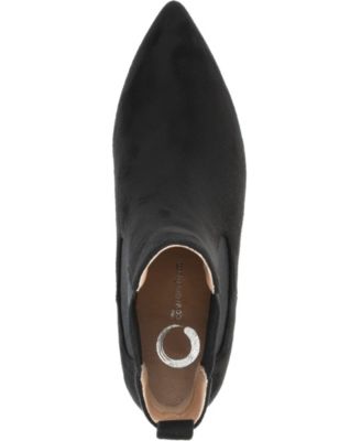 Women's Tenlee Wide Width Pointed Toe Kitten Heel Dress Booties