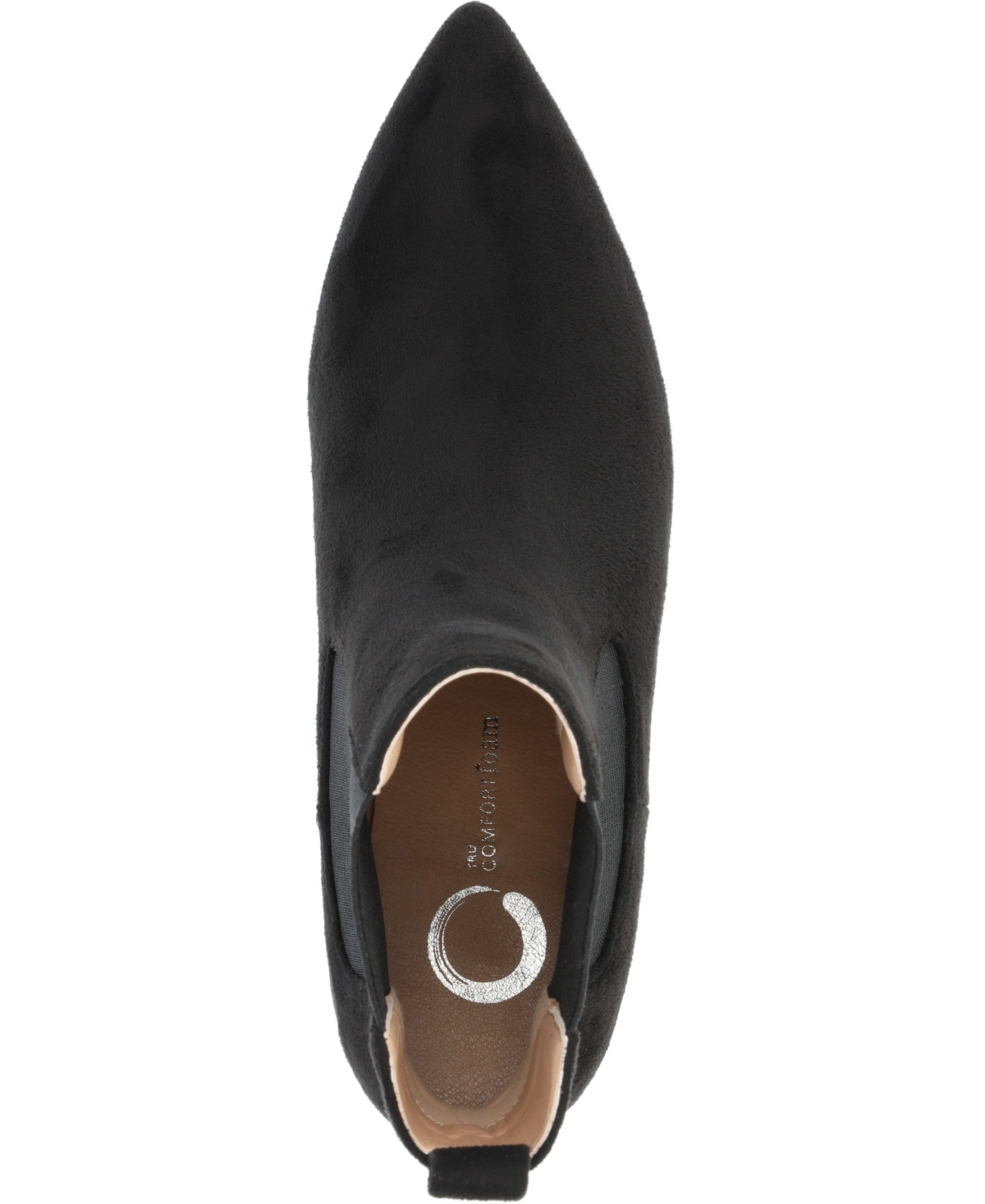 Journee Collection Women's Tenlee Wide Width Pointed Toe Kitten Heel Dress Booties