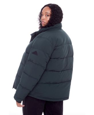 Plus Size Forillon Short Quilted Puffer Jacket