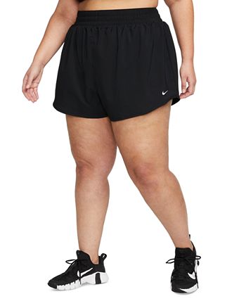 Macys plus size nike shorts 2025