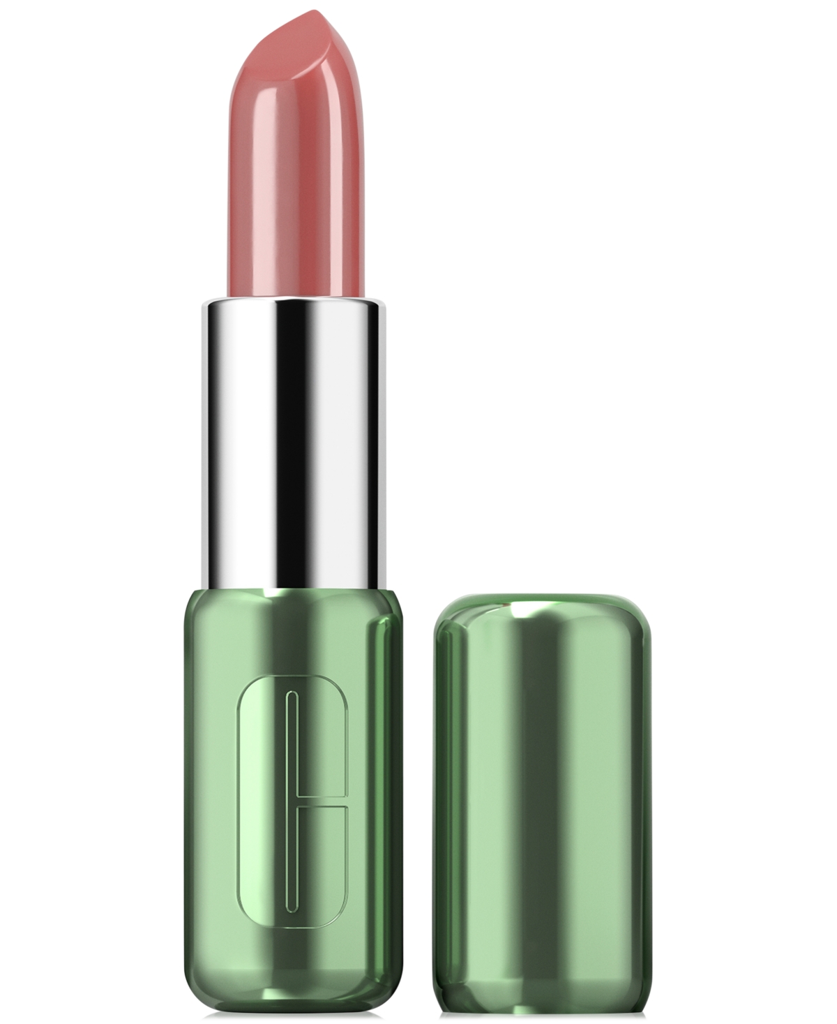 Clinique Pop Longwear Shine Lipstick, 0.14 Oz. In Blush Pop