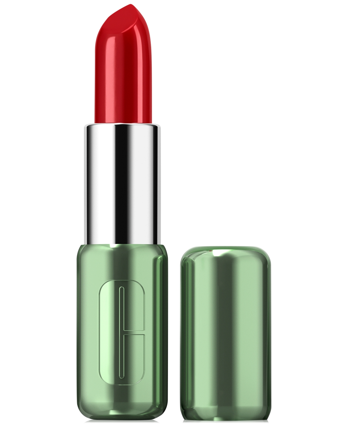 Clinique Pop Longwear Shine Lipstick, 0.14 Oz. In Cherry Pop