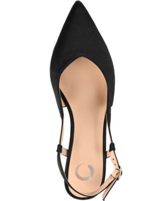 Women's Knightly Satin Slingback Pumps