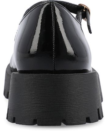 Scarpe Mary Jane Donna Kamie Flat In EcoPelle | Stile Anni 90 Con Tacco Platform | Comode E Alla Moda | Journee Collection - 2