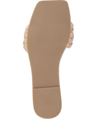 Women's Sawyerr Wide Width Braided Square Toe Sandals