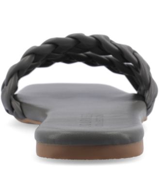 Women's Sawyerr Braided Single Band Flat Sandals