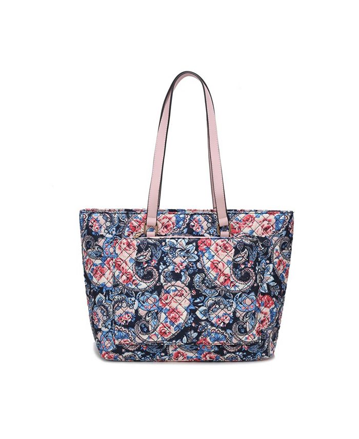 MKF Collection Hallie Quilted floral Pattern Women's Tote Bag by Mia K ...
