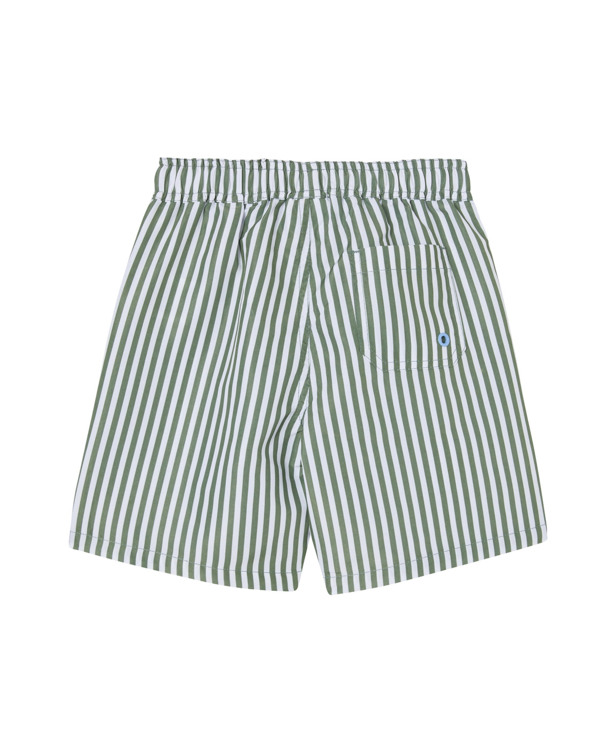 Shop Cotton On Toddler And Little Boys Bobby Pull On Boardshorts In Dusk Blue,white Vertical Stripe