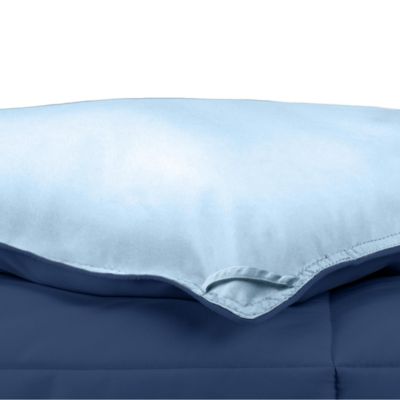82" x 86" Reversible Down Alternative Comforter Full