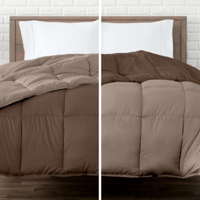 66" x 92" Reversible Down Alternative Comforter Twin/Twin XL