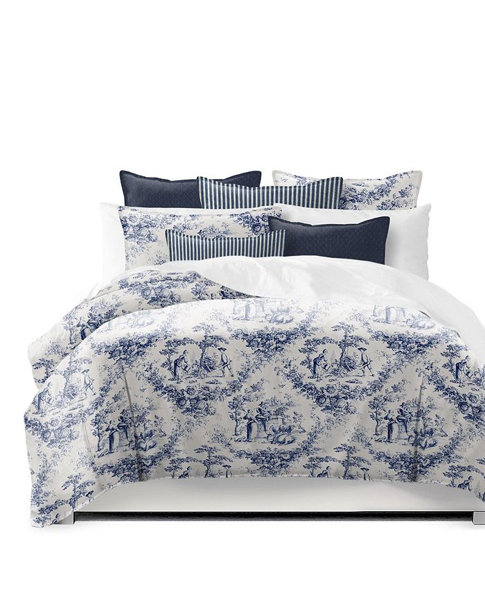 6ix Tailors Fine Linens Mona Linen California King Duvet Cover & 2 Shams Set, Plus 2 Bonus