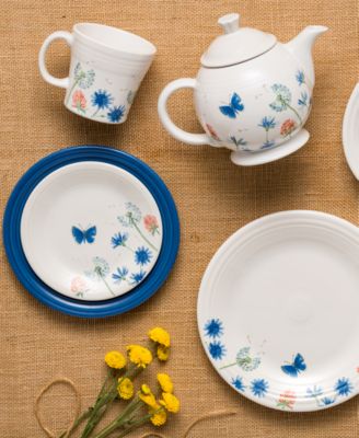 Breezy Floral Salad Plate