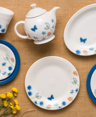 Breezy Floral Dinner Plate