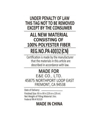 Coleman Plush Reversible HeiQ Smart Temperature Down Alternative Blanket, Full/Queen