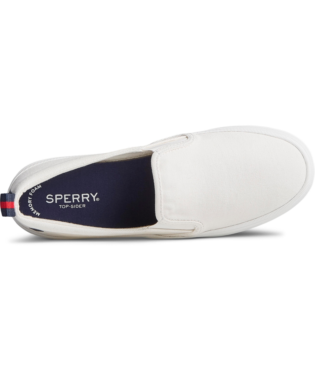 Shop Sperry Women's Crest Twin Gore Platform Sneakers In White