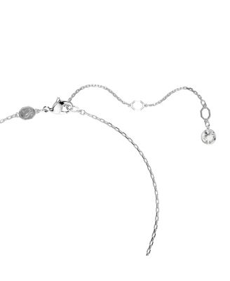 Mixed Cuts, Flower, Blue, Rhodium Plated Idyllia Set, 2 Piece