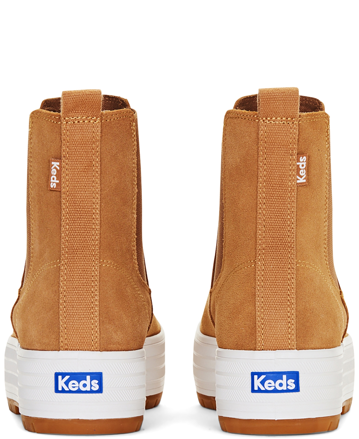 Shop Keds Women's Chelsea Lug Boots From Finish Line In Taupe
