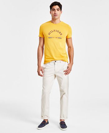 Tommy Hilfiger Men's TH Flex Stretch Regular-Fit Chino Pant - Macy's