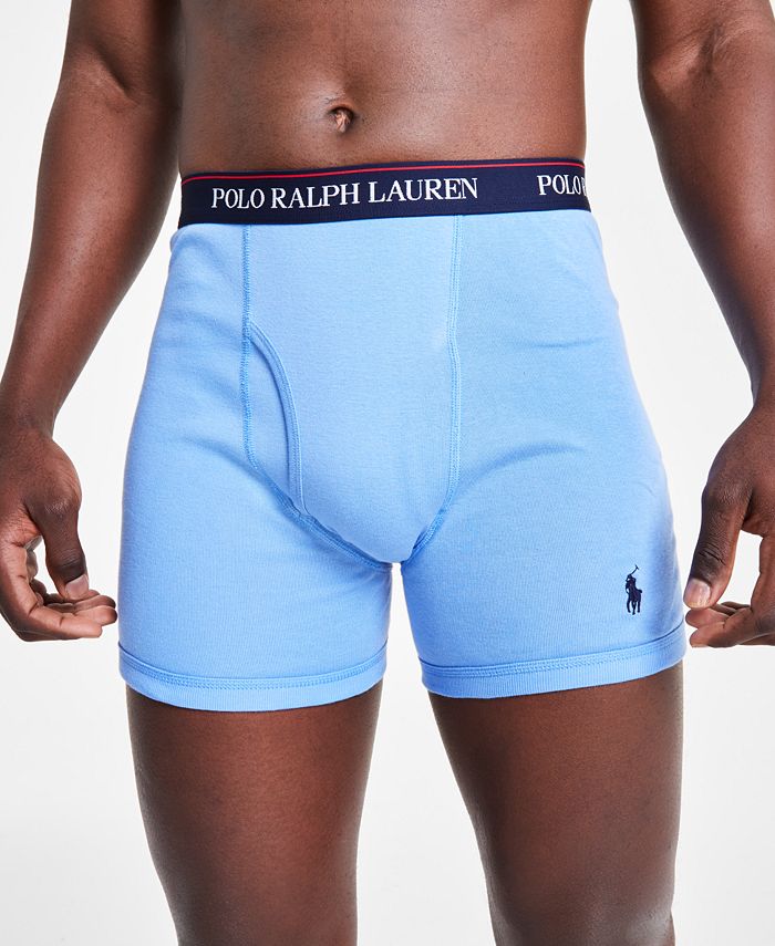 Polo Ralph Lauren Men's 3Pk. ClassicFit MoistureWicking Cotton Boxer