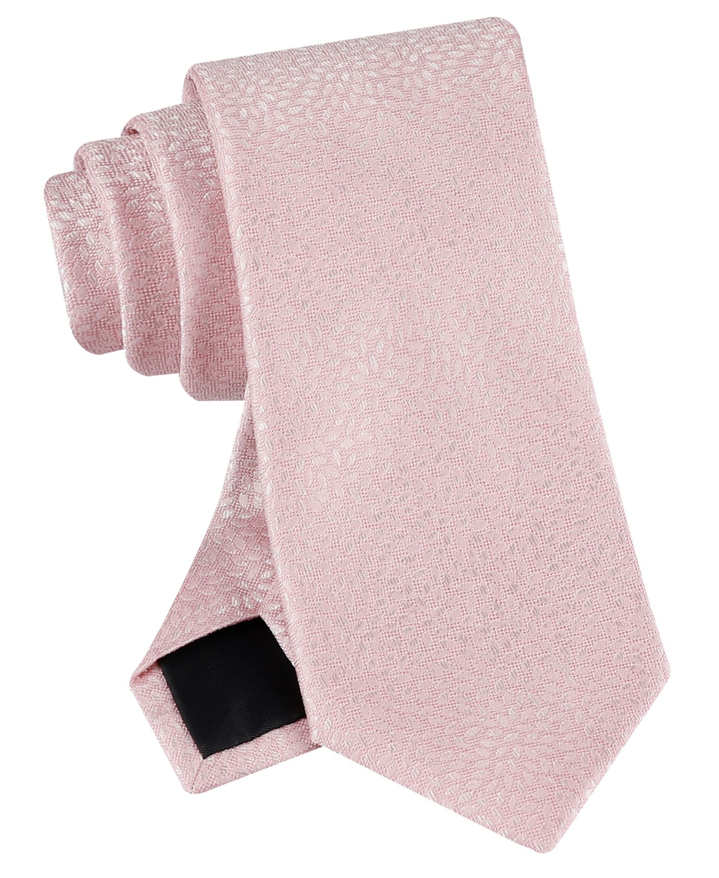 Мужской галстук Calvin Klein Bonnie Floral Tie, цвет: Розовый — фото 4