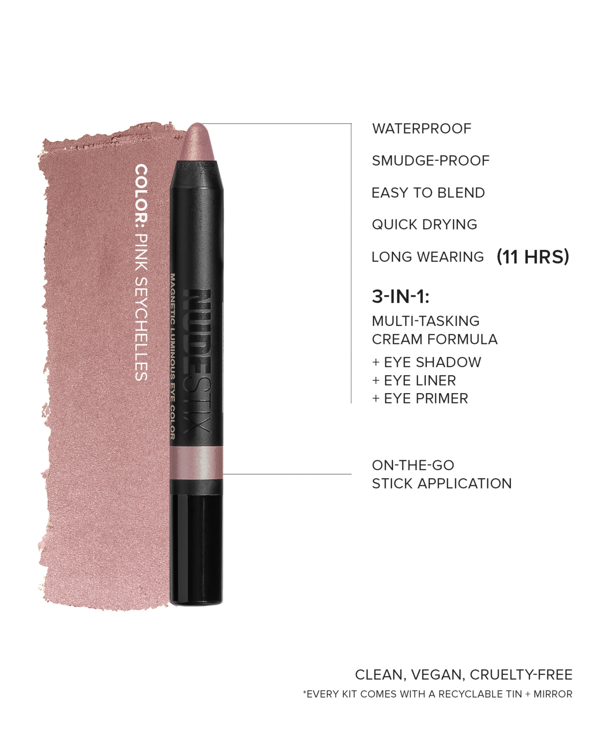 Nudestix 6-pc. Nude Beach Eye Palette Set In No Color