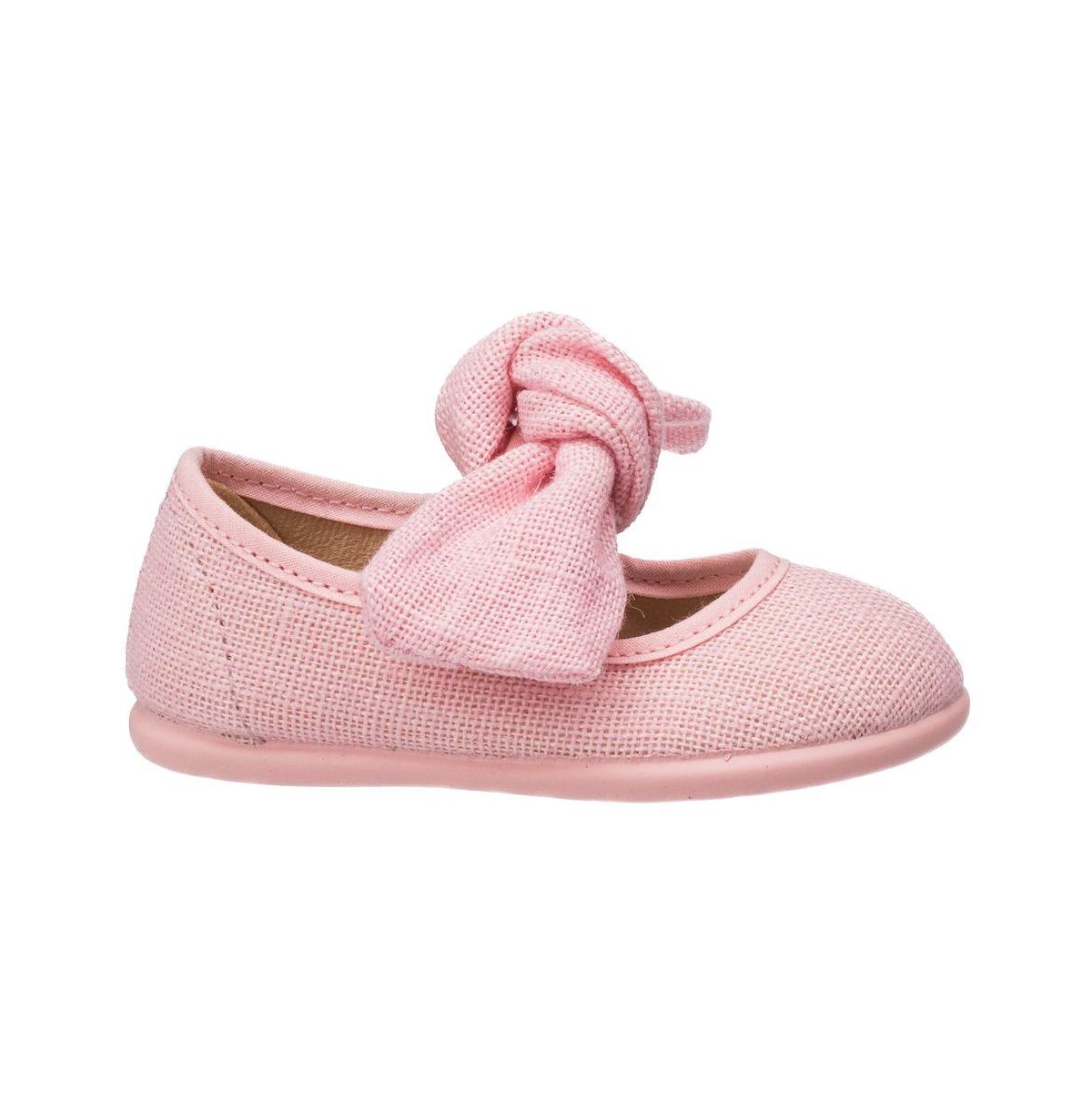 Elephantito Big Girls . Linen Bow Mary Jane