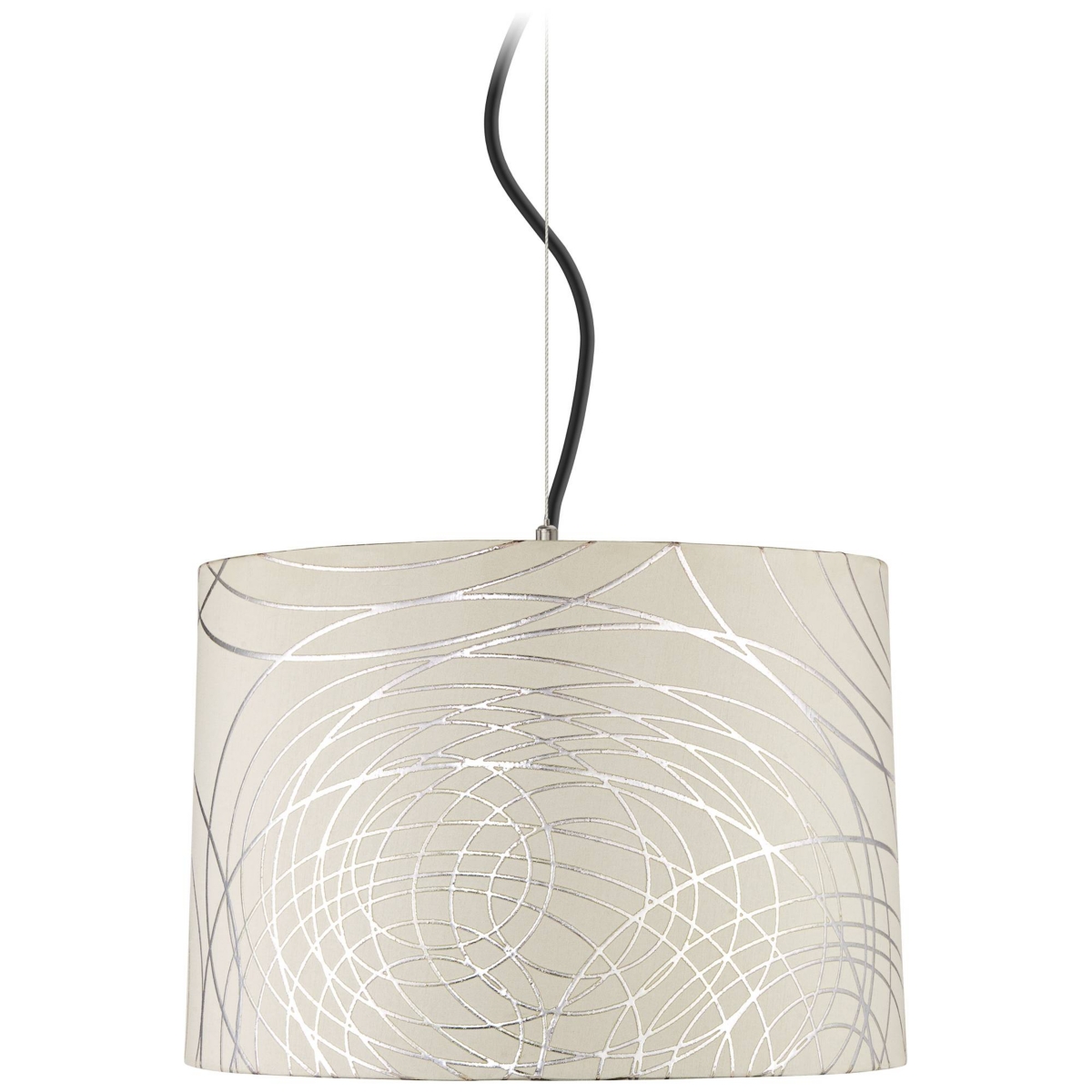 Brushed Nickel Pendant Light 16