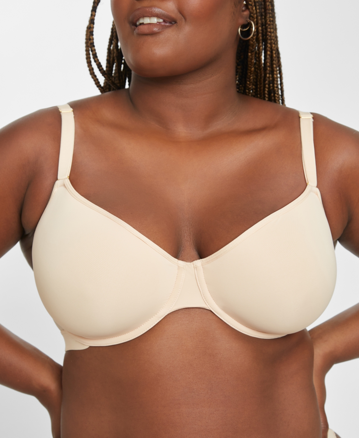 Women's The Spacer Balconette Bra, 48009 - Toasted Almond