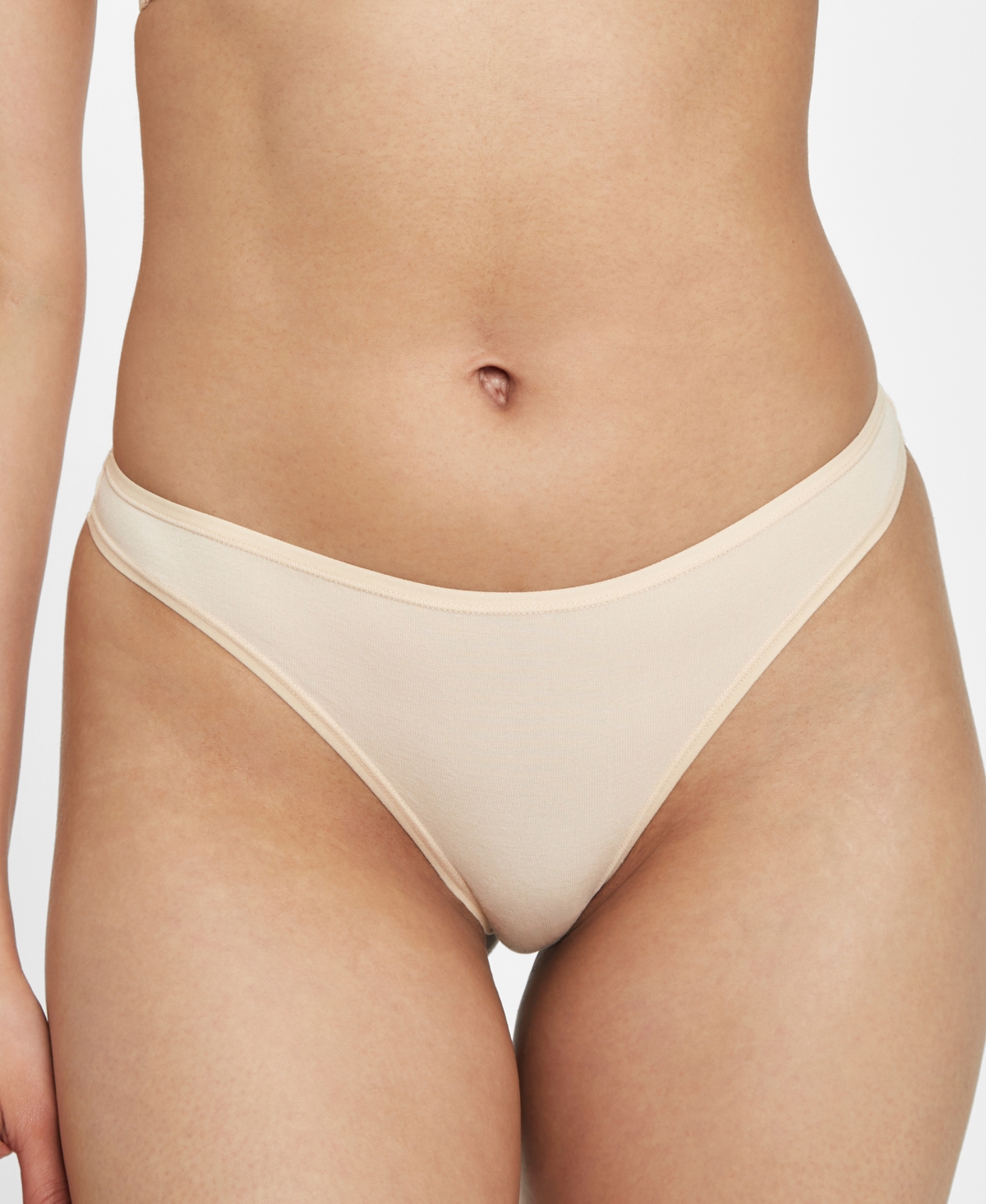 Women's The All-Day Thong Underwear - Toasted Almond