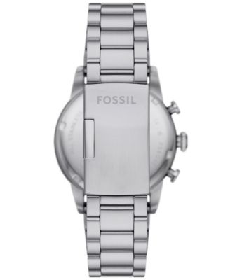 Men's Sport Tourer Chronograph Silver-Tone Stainless Steel Watch 42mm