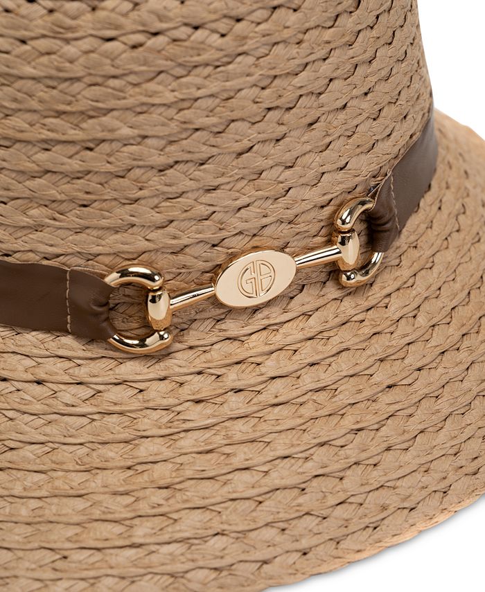 Giani Bernini Women's Embellished Straw Cloche Hat Macy's