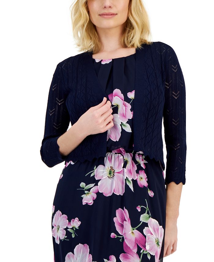 Petite sales open cardigan