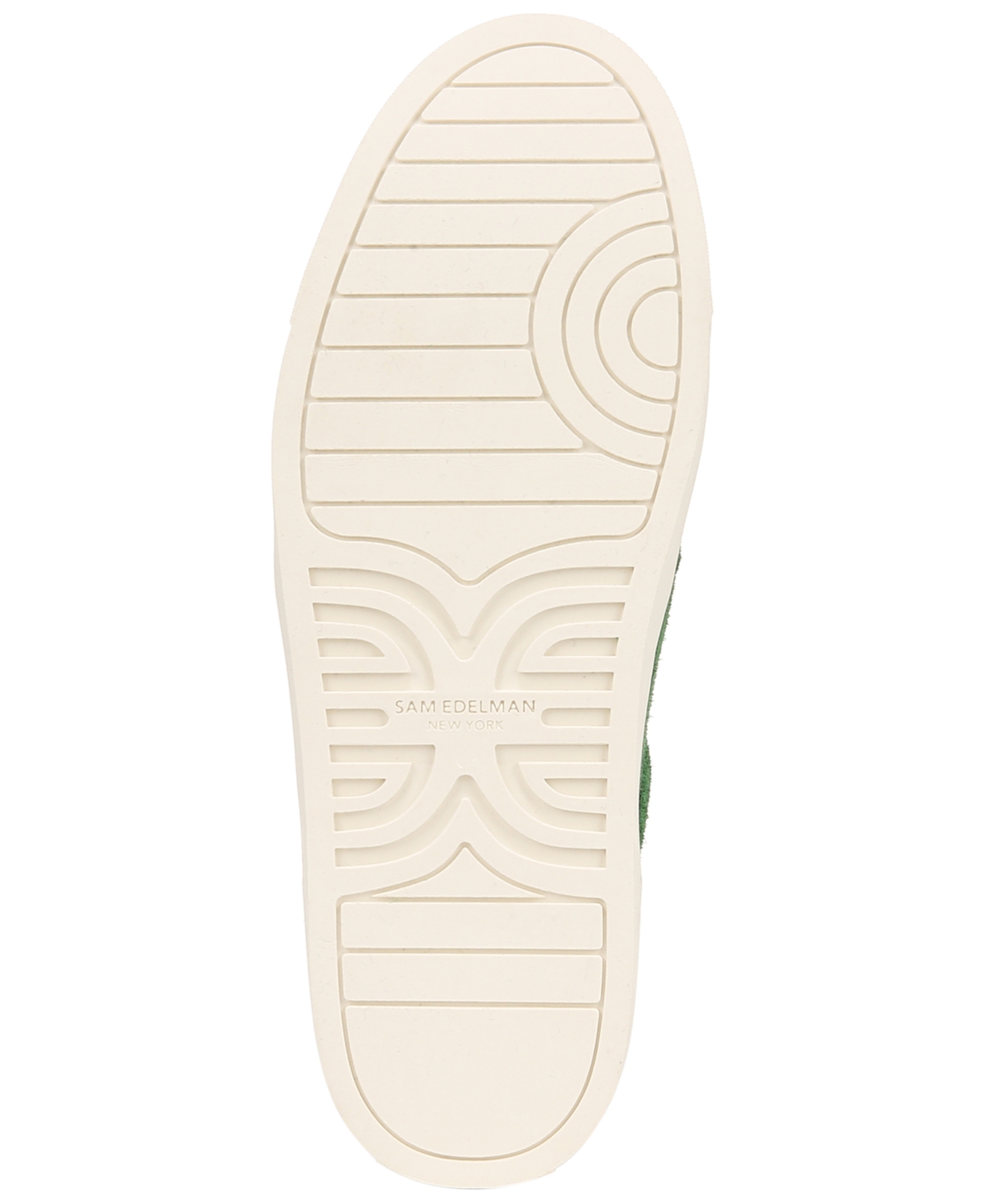Sam Edelman Women's Ellie Lace-up Low-top Sneakers In Bright Pine,antique White