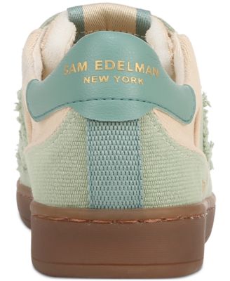 Sam Edelman Sarita - Sneaker Donna Verde Multicolore, Suola Comoda, Tacco 1,9 Cm, Taglia 40 EU