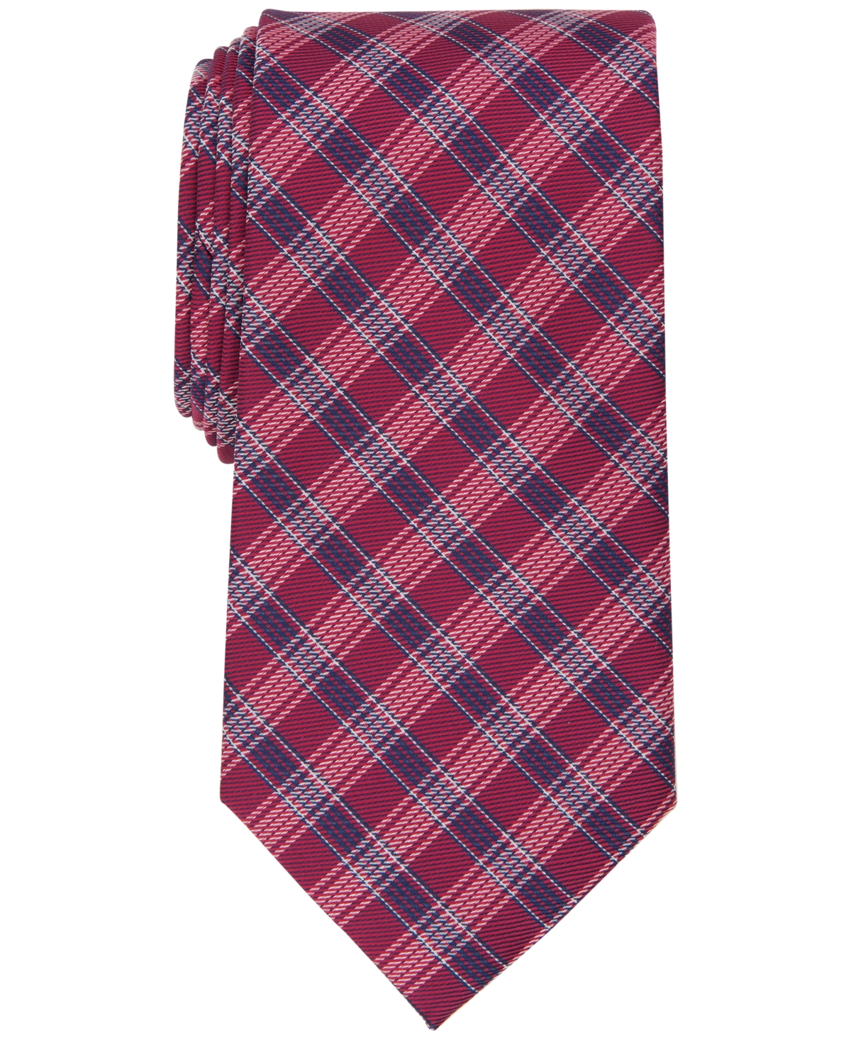 Men's Cates Plaid Tie, Created for Macy's - Yellow