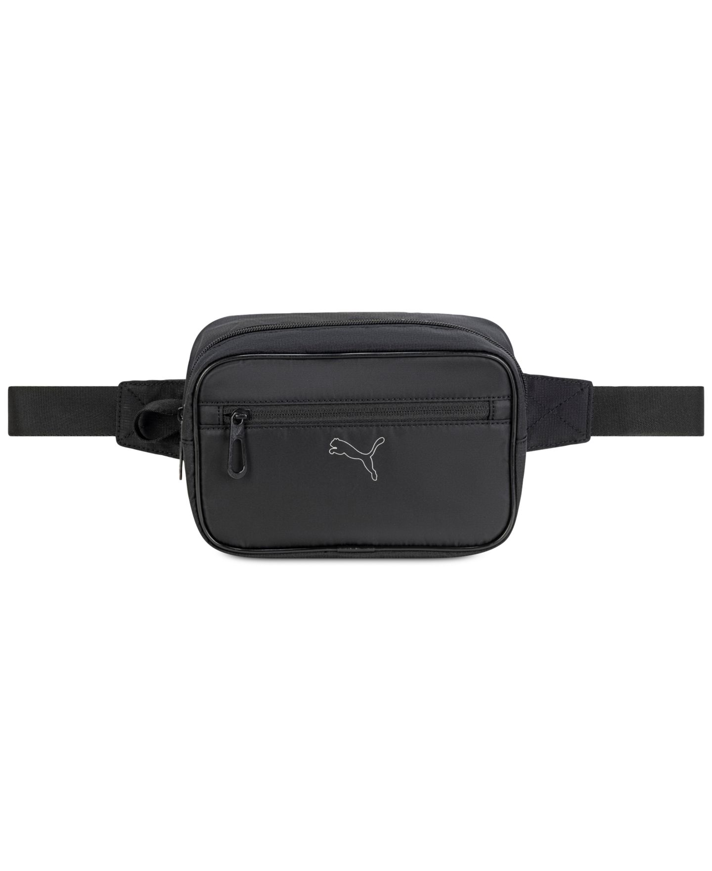 Мужская сумка Puma Troop Logo Waist Pack, цвет: Чёрный — фото 1